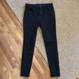 American Eagle Black Hi Rise Jeggings Size 10 Long